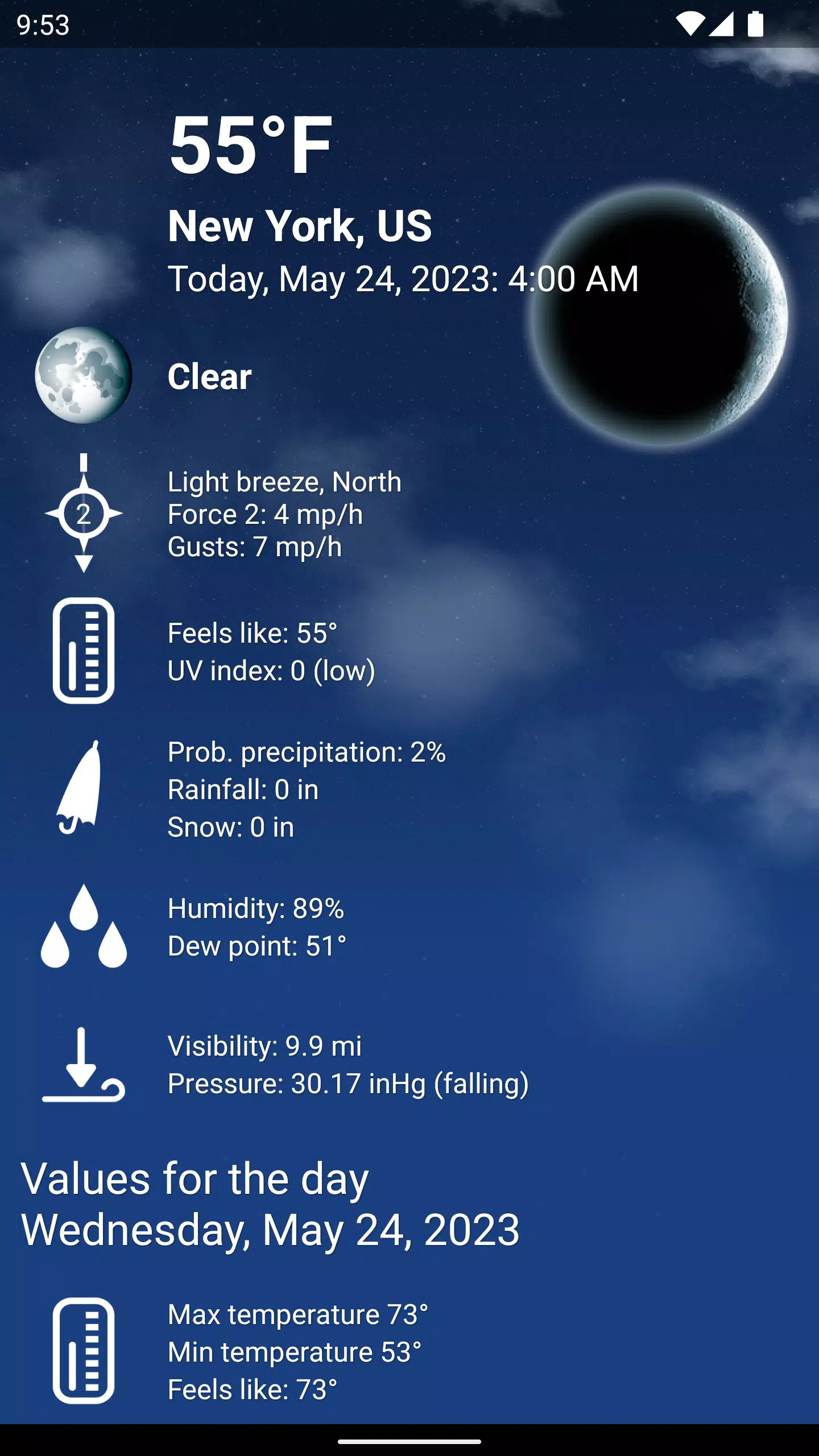 Weather XL PRO 螢幕截圖 2