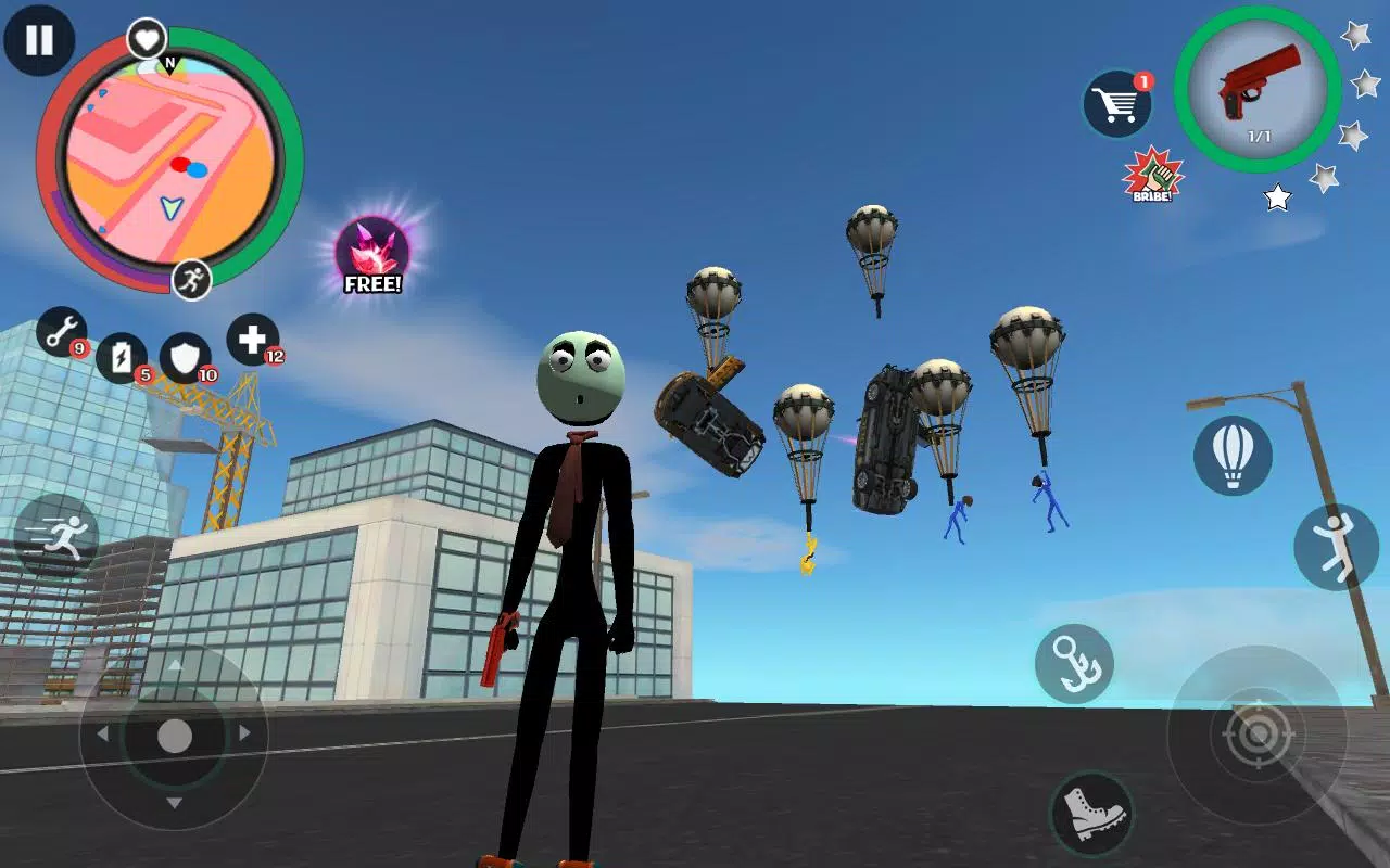 Stick Rope Hero 2 Captura de pantalla 3