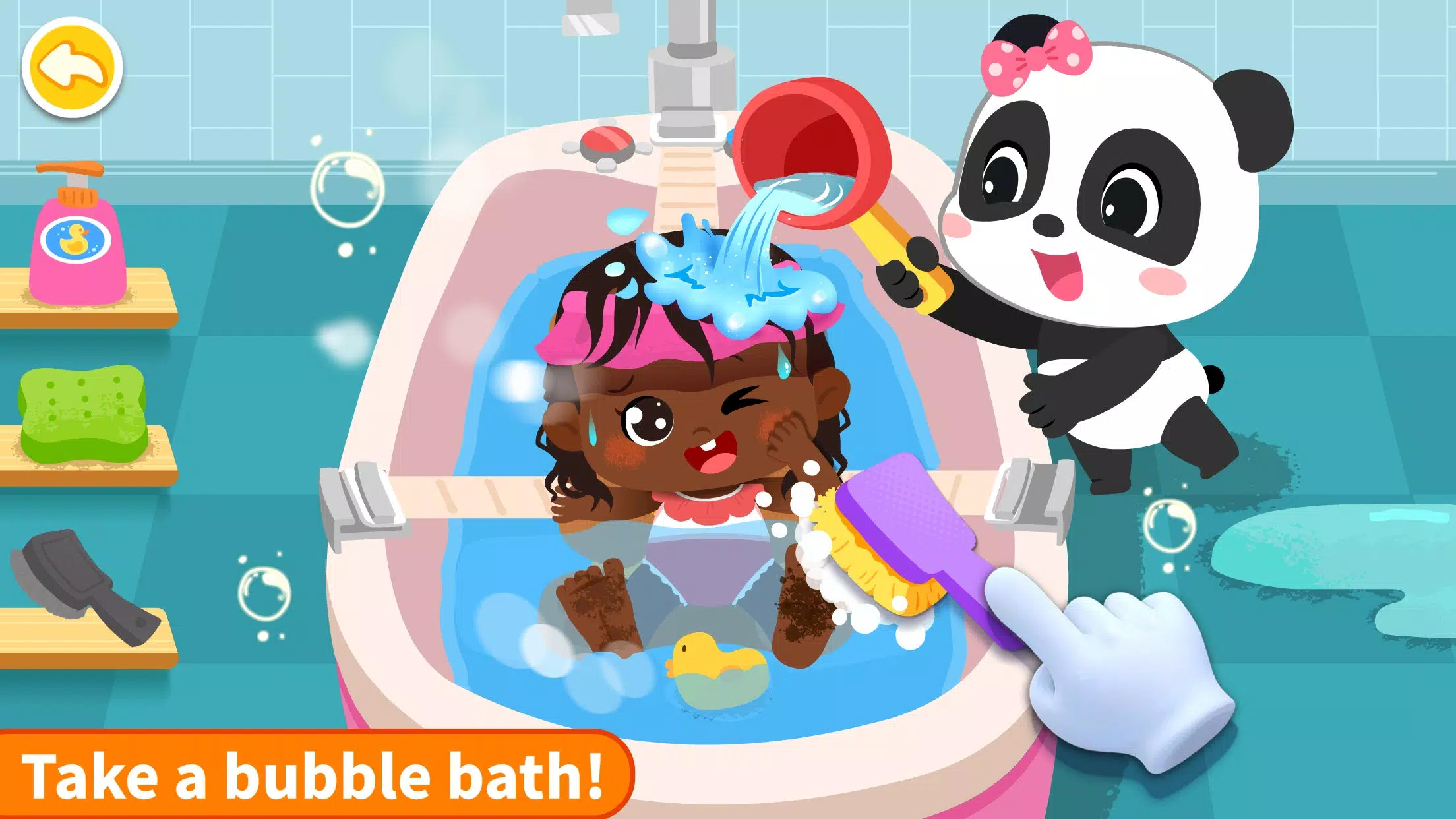 Panda Games: Baby Girls Care Screenshot 2