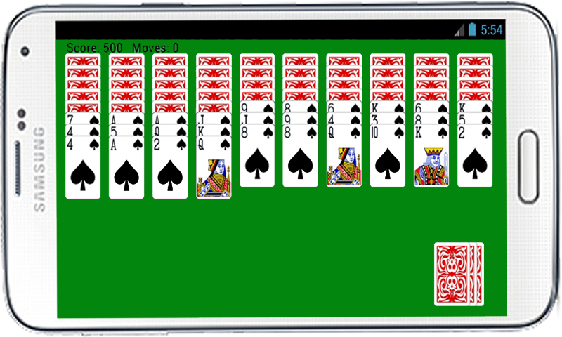 Spider Solitaire Card Game HD by Appsi 스크린샷 2