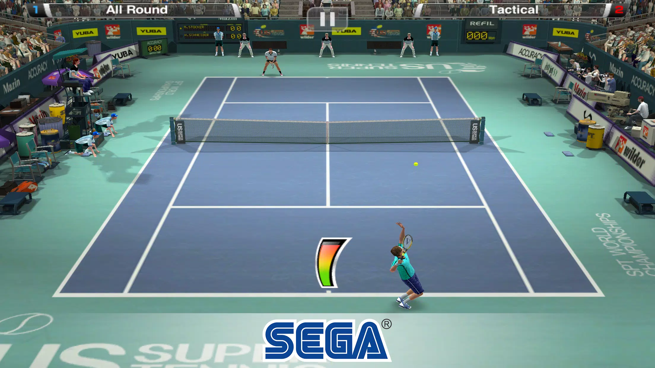 Virtua Tennis Challenge Captura de tela 1
