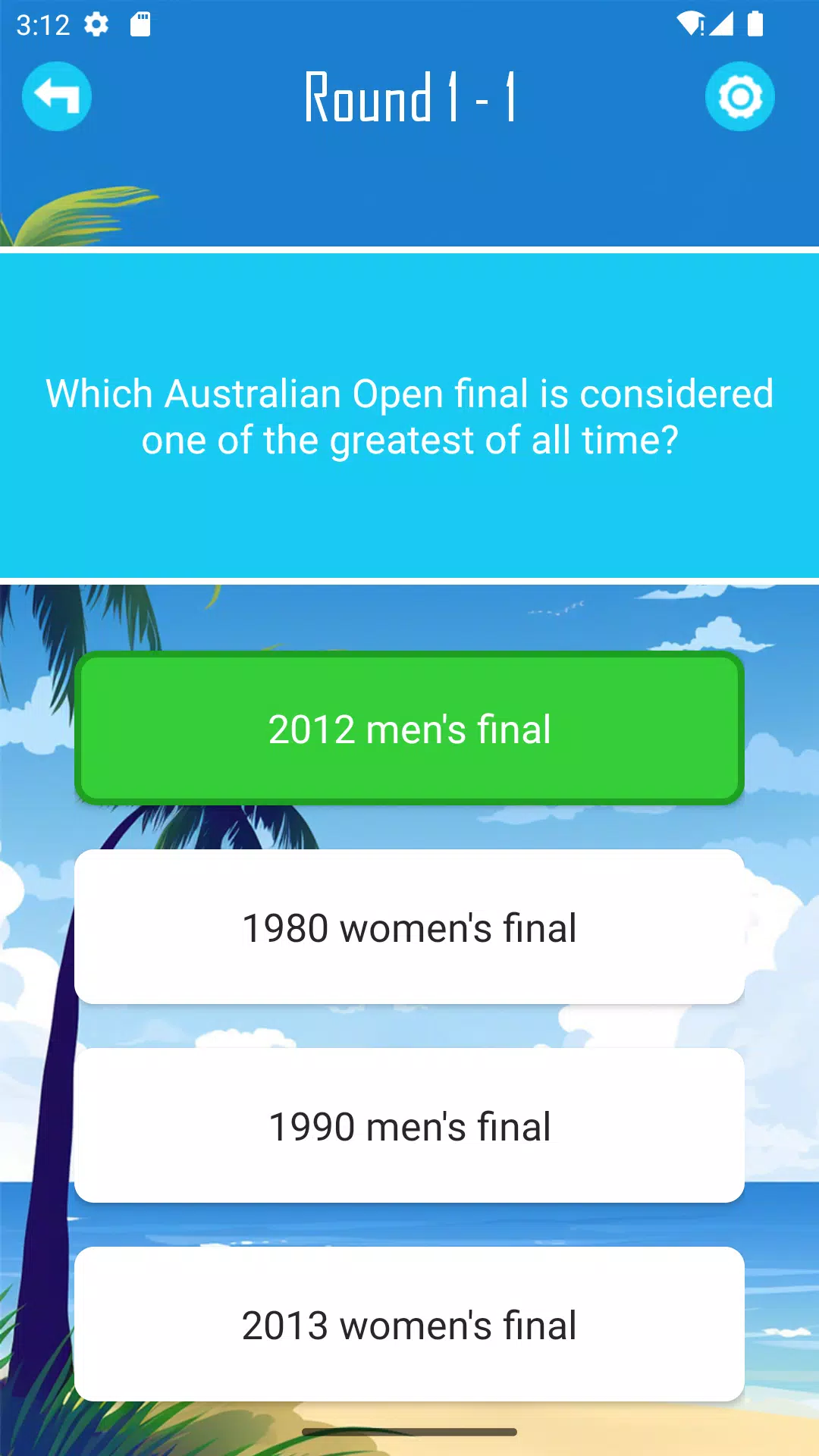 Playoff Quiz 스크린샷 1