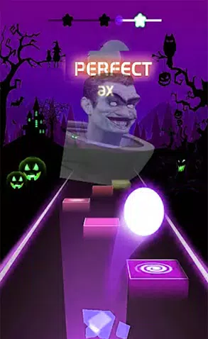 Skibidy Toilet Music Tiles Hop Captura de tela 2