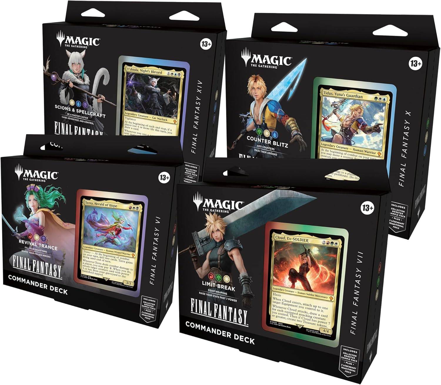 MTG FF Commander Deck Bundle