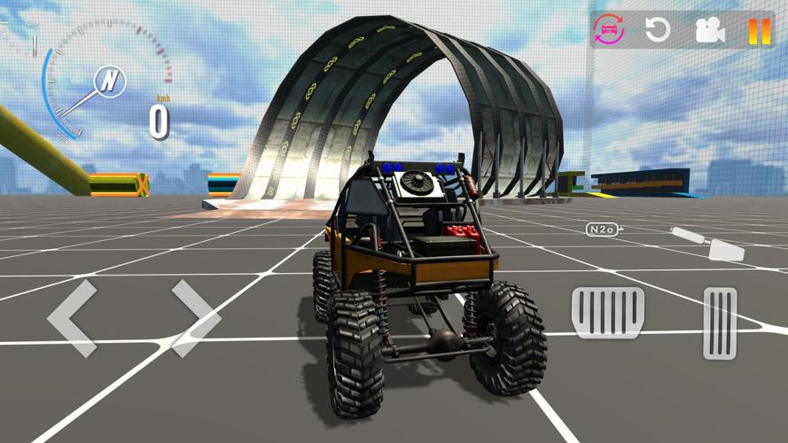 Car Crash Simulator - 3D Game Captura de tela 0