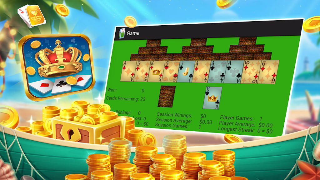 Phoenix Solitaire Game ဖန်သားပြင်ဓာတ်ပုံ 1