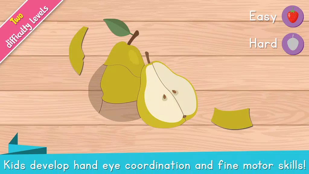 Food Puzzle for Kids Скриншот 0