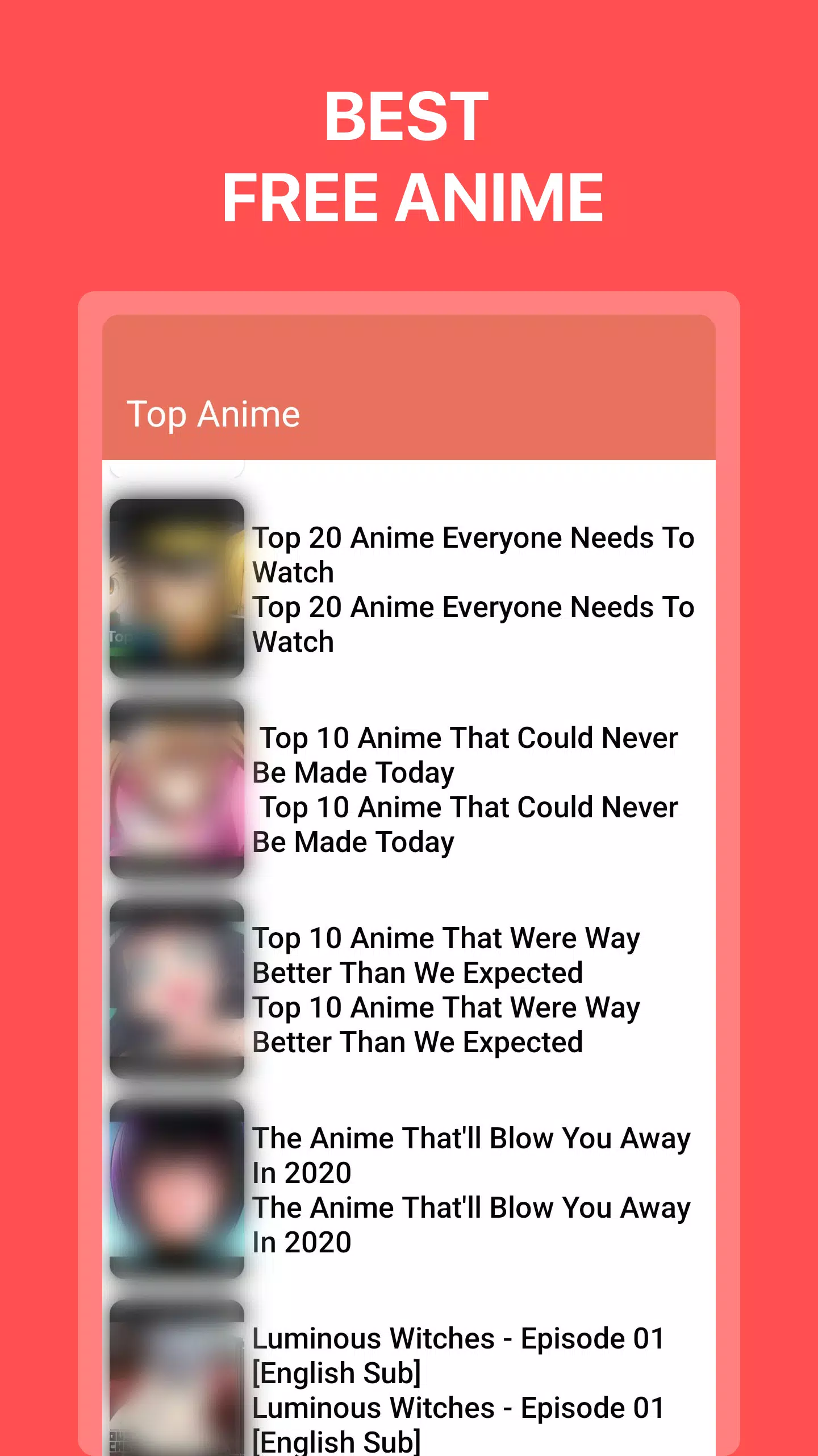 Anime tv Ekran Görüntüsü 0