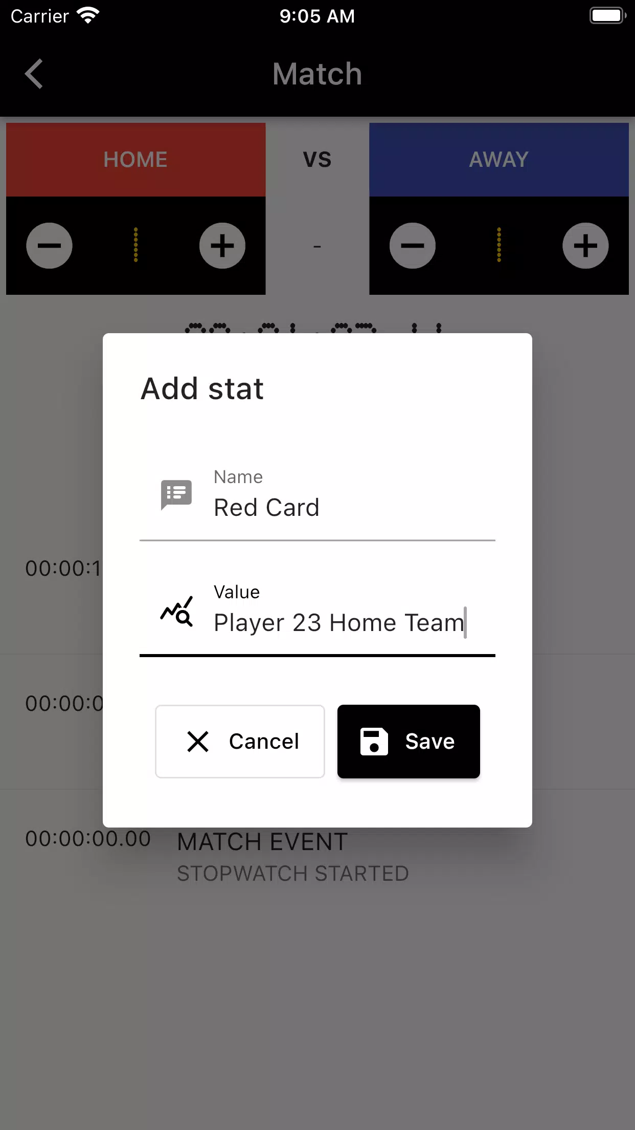 Match Scoreboard Ekran Görüntüsü 2