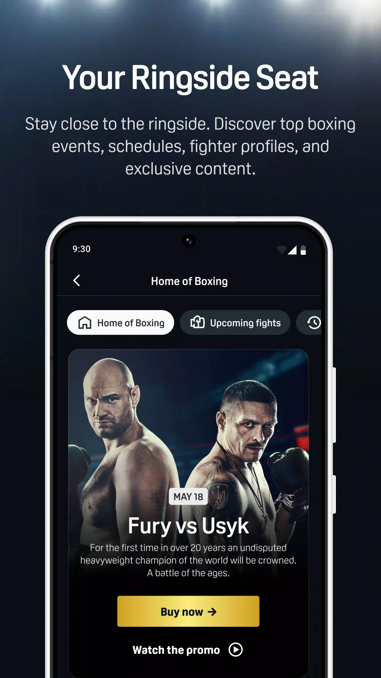 DAZN Ảnh chụp màn hình 1