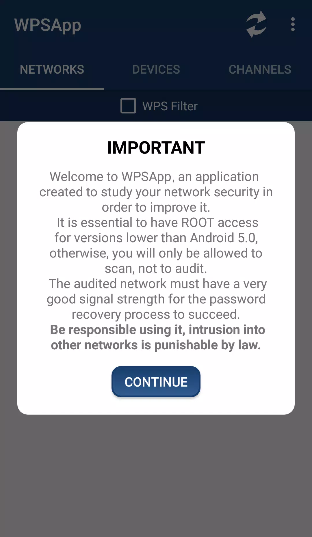 WPSApp Capture d'écran 1