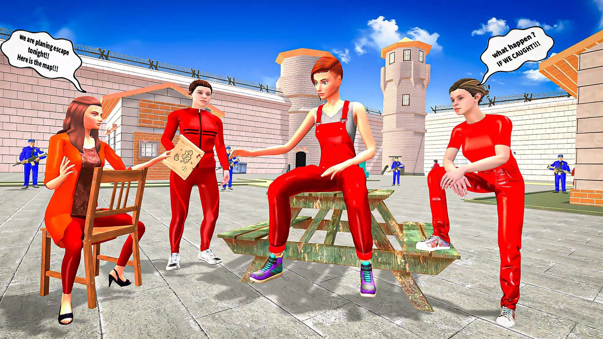 Gangster Jail Escape Shooting 螢幕截圖 1