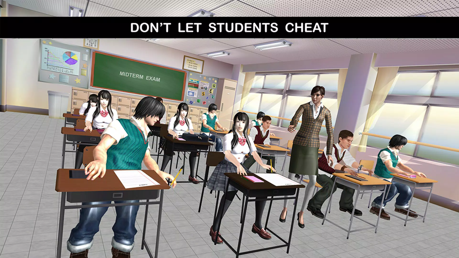 School Intelligent Teacher 3D Captura de tela 2