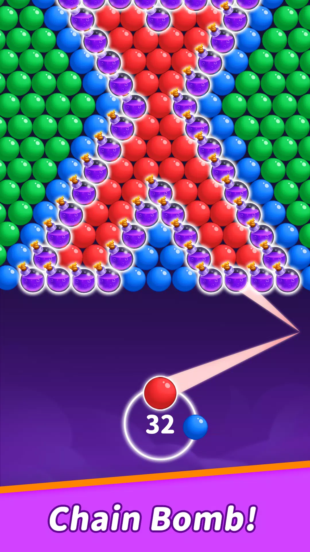 BubbleShooter Pop & Puzzle 스크린샷 1