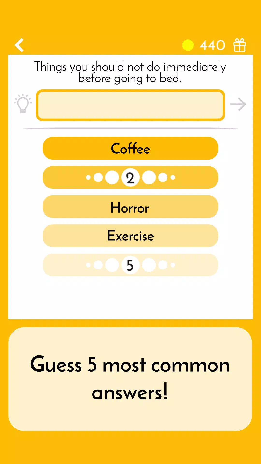 Guess 5 スクリーンショット 0