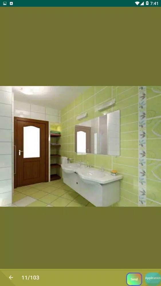 Best Bathroom Tile Designs ide スクリーンショット 3