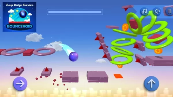Новая мобильная игра BounceVoid проверяет навыки прыжков и уклонения