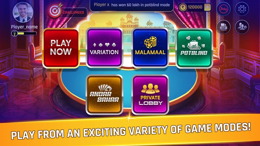 Teen Patti Malamaal Ekran Görüntüsü 2