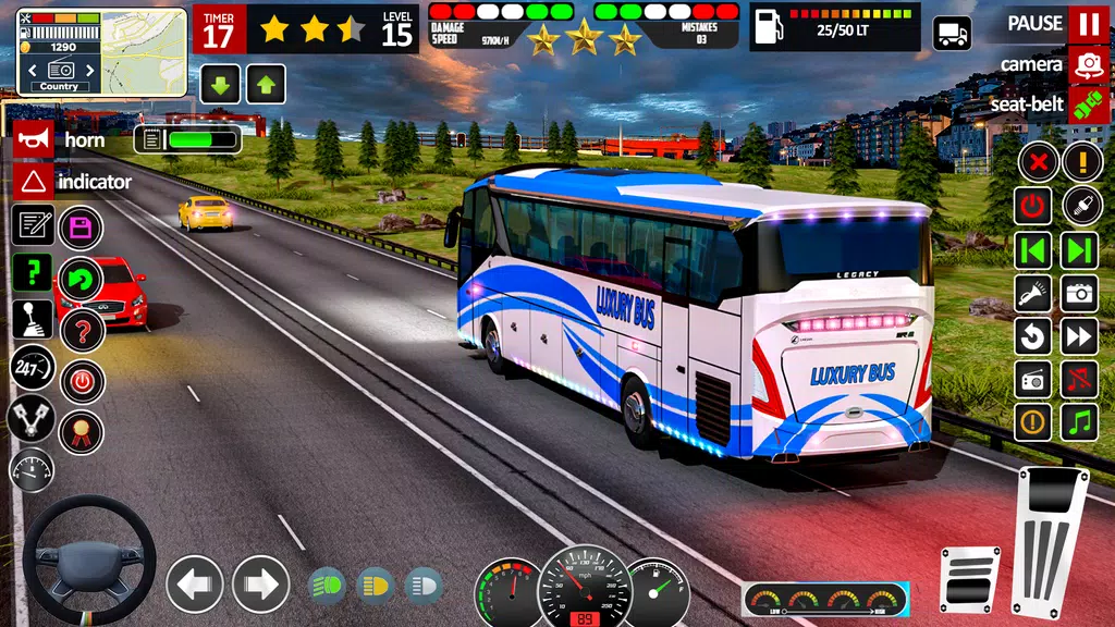Bus Simulator Travel Bus Games Скриншот 1