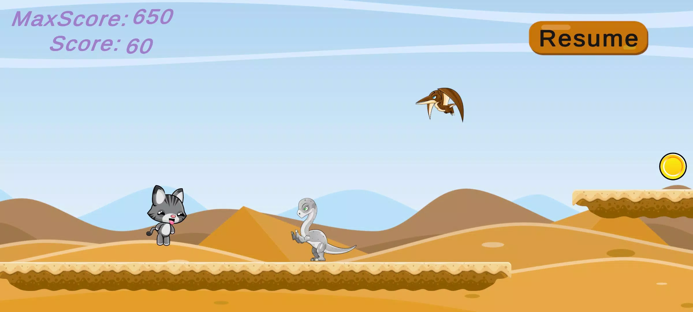 Cat Runner Adventure スクリーンショット 3