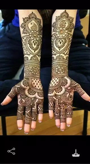 Mehndi Designs:  Hena Designs Ekran Görüntüsü 2