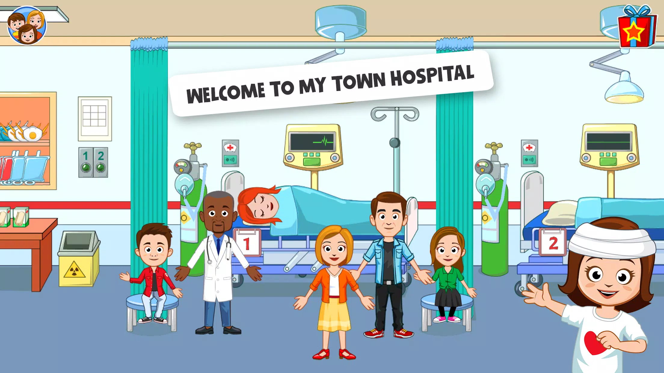 My Town : Hospital 醫院 螢幕截圖 0
