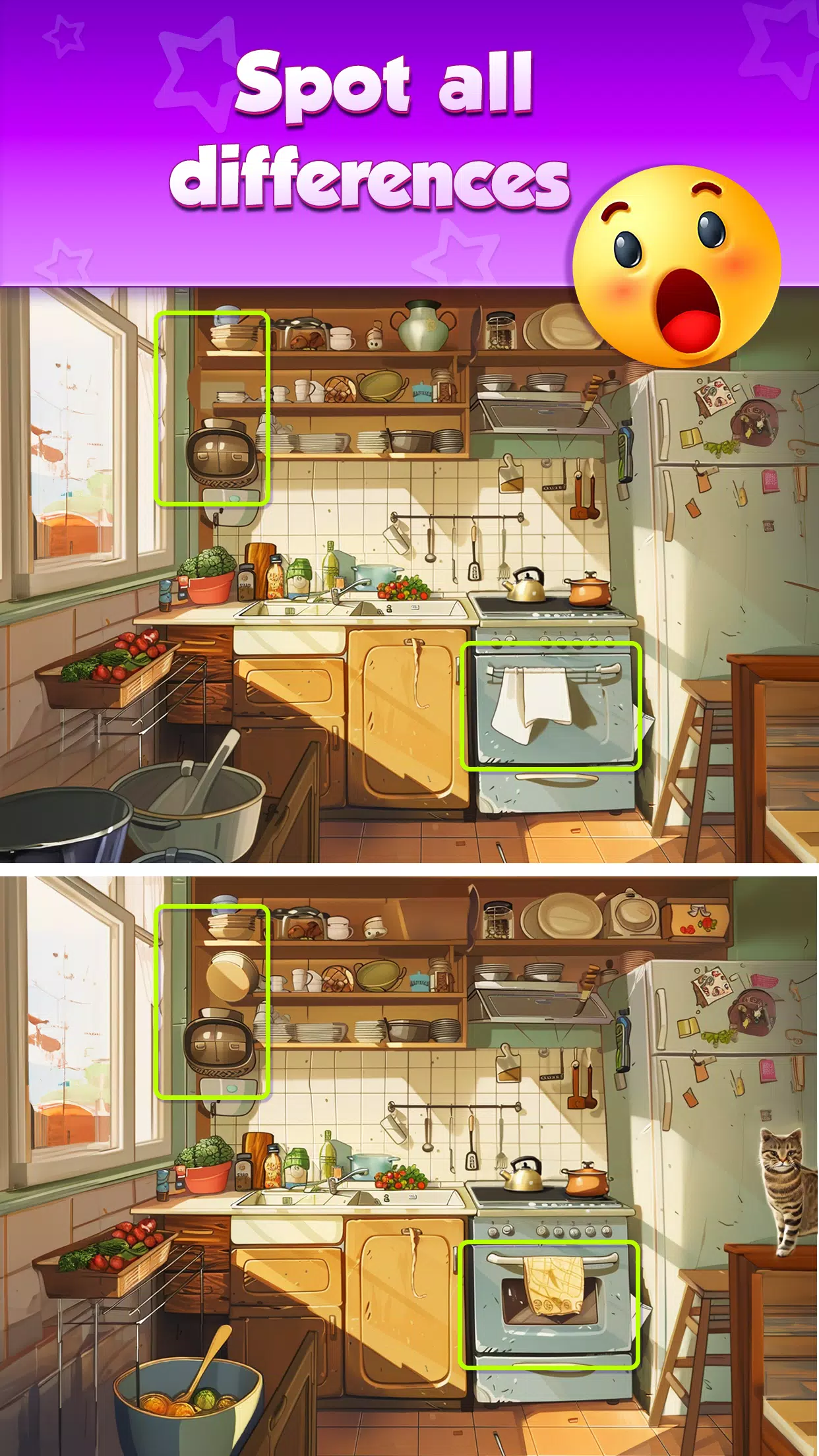 Find 5 Differences Train Brain Ảnh chụp màn hình 0