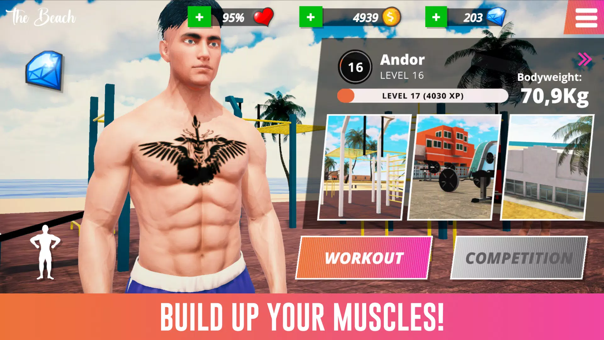 Iron Muscle IV - GYM simulator স্ক্রিনশট 3