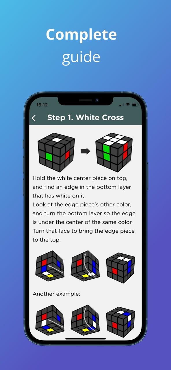 Rubik Cube: Solver and Guide Ekran Görüntüsü 3