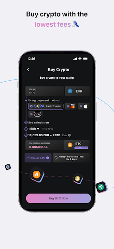 SendCrypto ภาพหน้าจอ 0