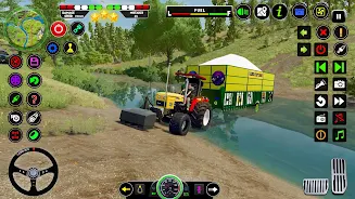 Tractor Game 3D Indian Tractor Capture d'écran 0