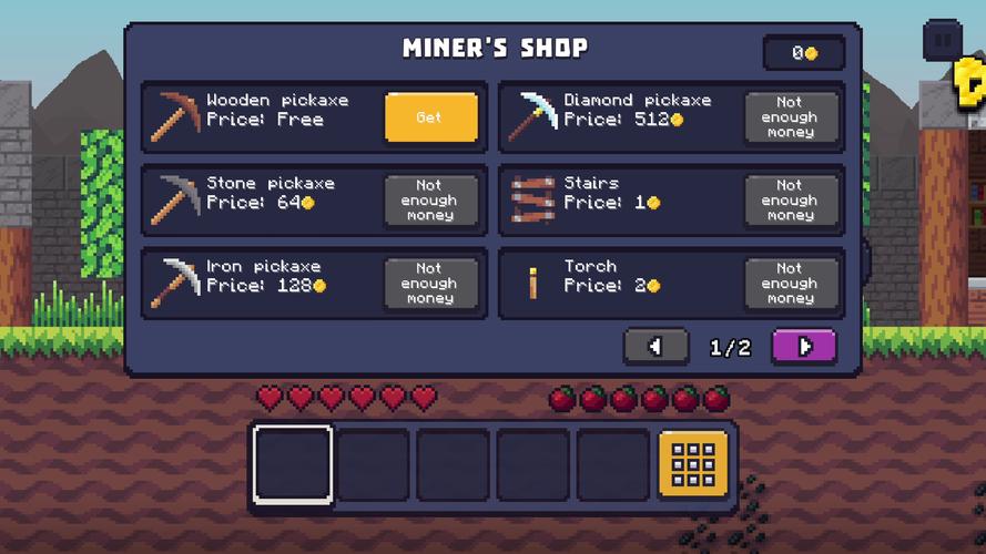 Noob Miner: Escape from prison Ekran Görüntüsü 2
