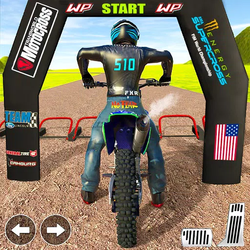 Motocross Dirt Bike Race Game Capture d'écran 0