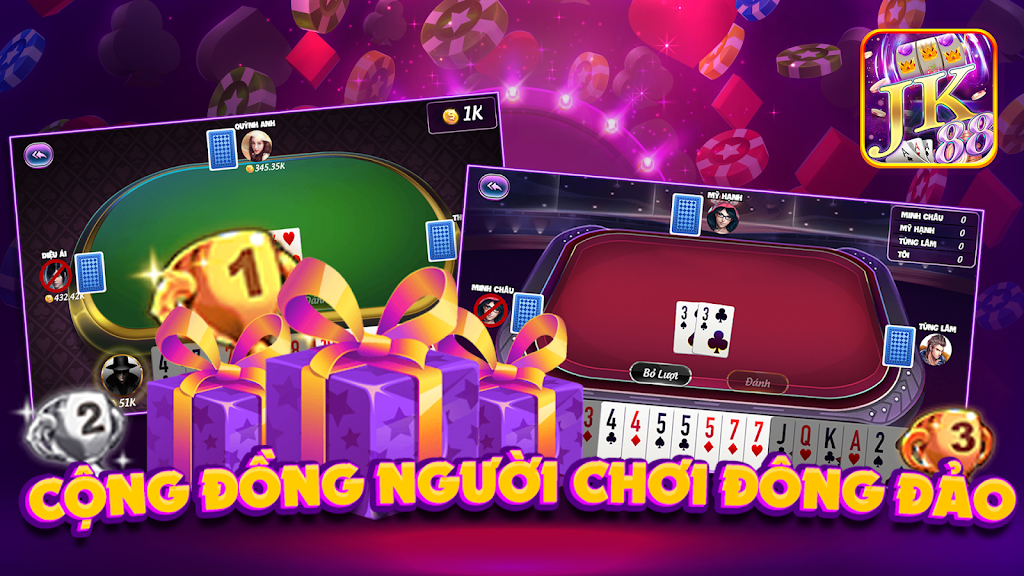 Schermata JK88 Game Bai No Hu 2