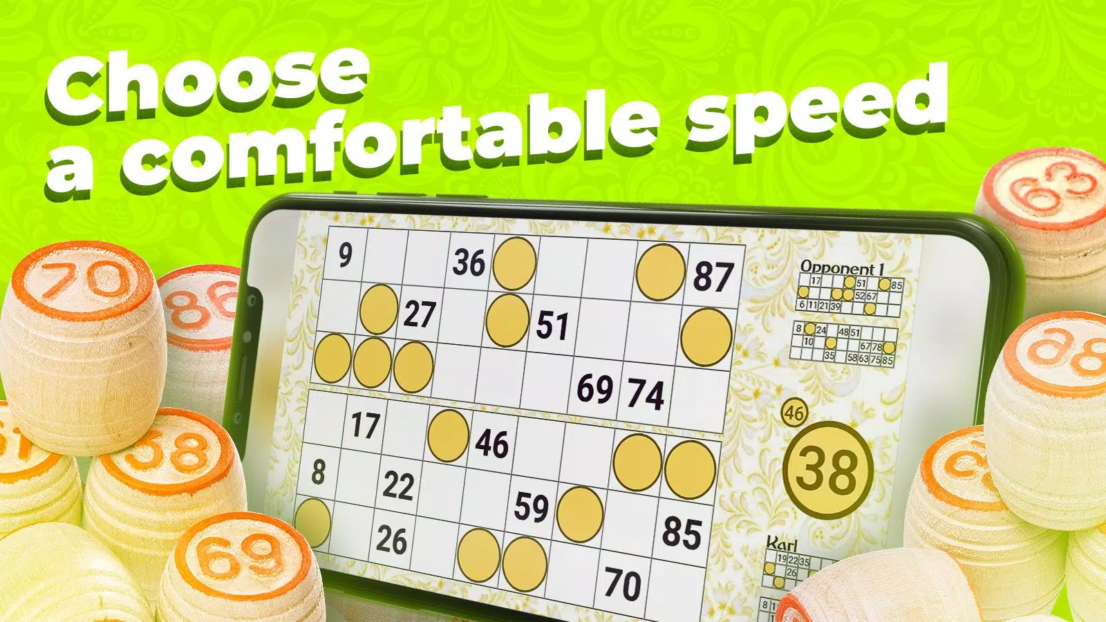 Russian Loto - 90 Ball Bingo Captura de pantalla 1