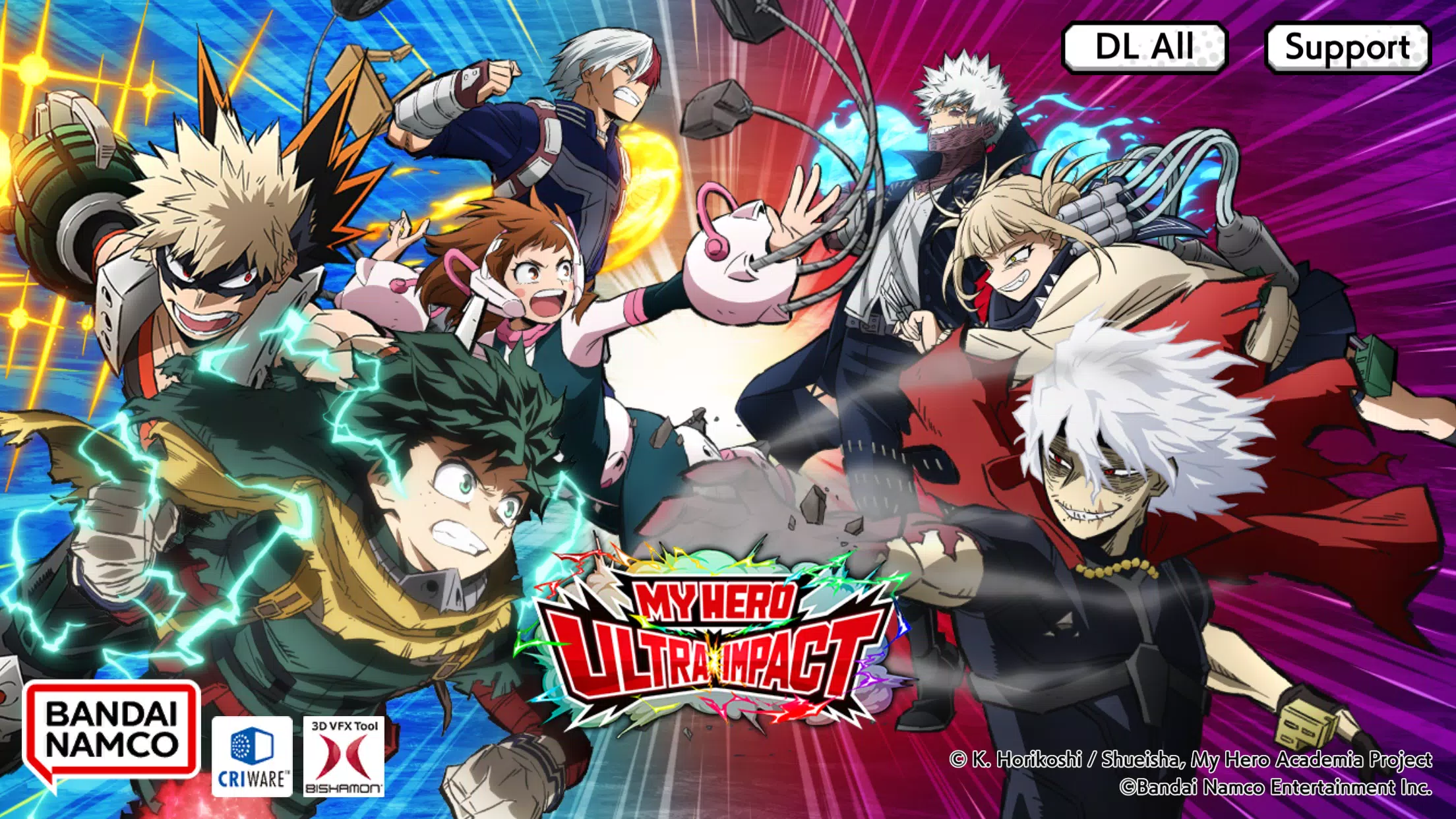 Schermata MY HERO ULTRA IMPACT 0