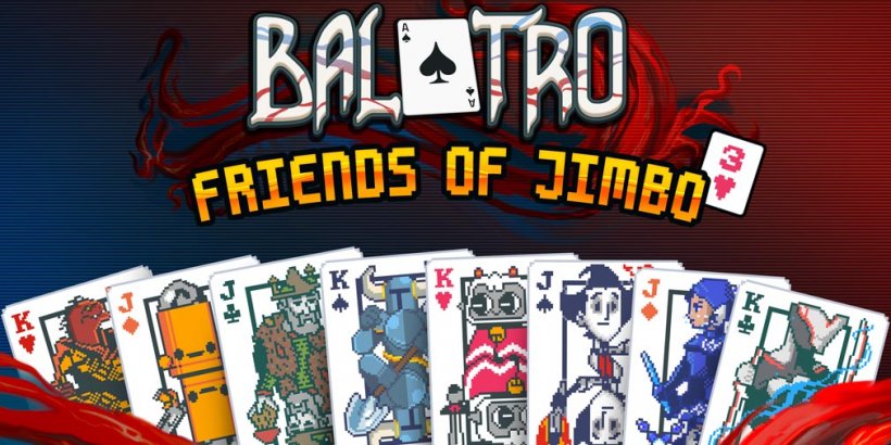 Balatro adiciona oito franquias na atualização Jimbo 3