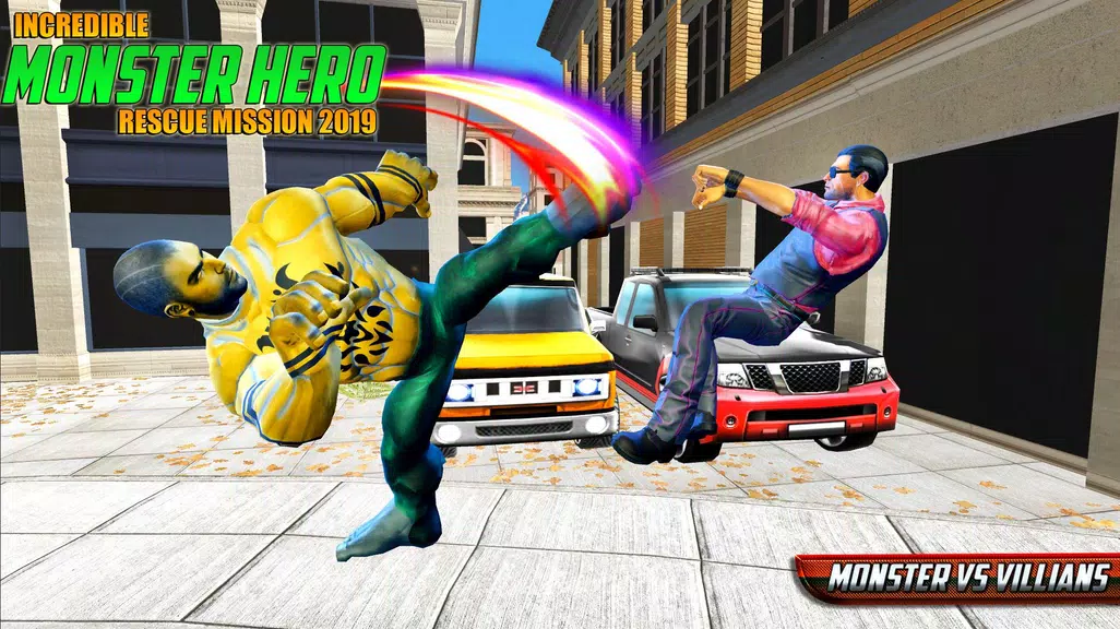 Incredible Monster Superhero Crime City 2018 Capture d'écran 2