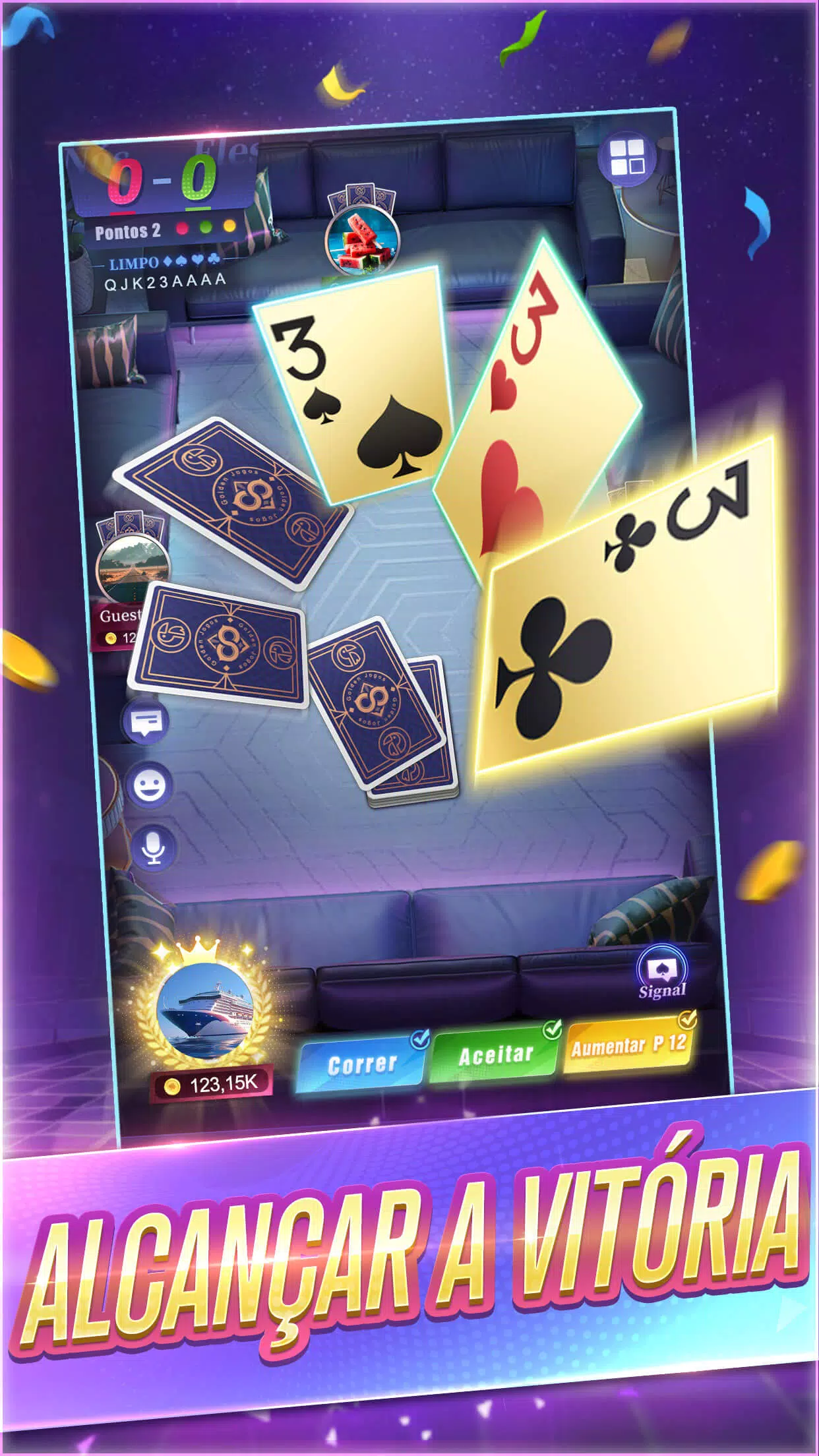 Golden Truco: Domino&Buraco Capture d'écran 3