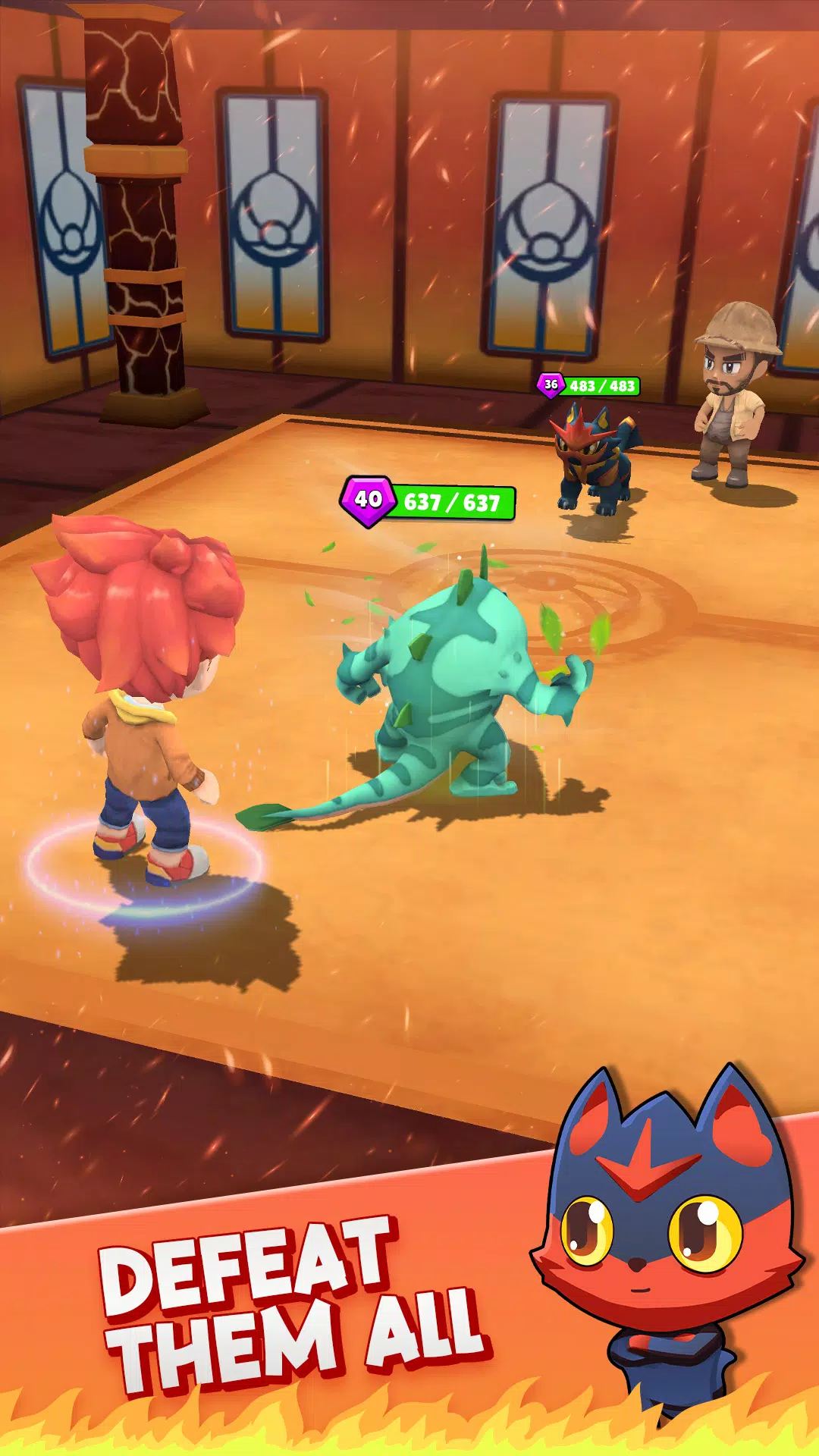 Negamon Lite: Monster Battle Zrzut ekranu 3