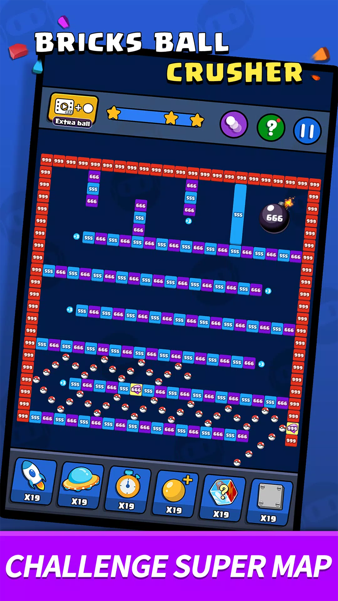 Bricks Ball Crusher Ekran Görüntüsü 0