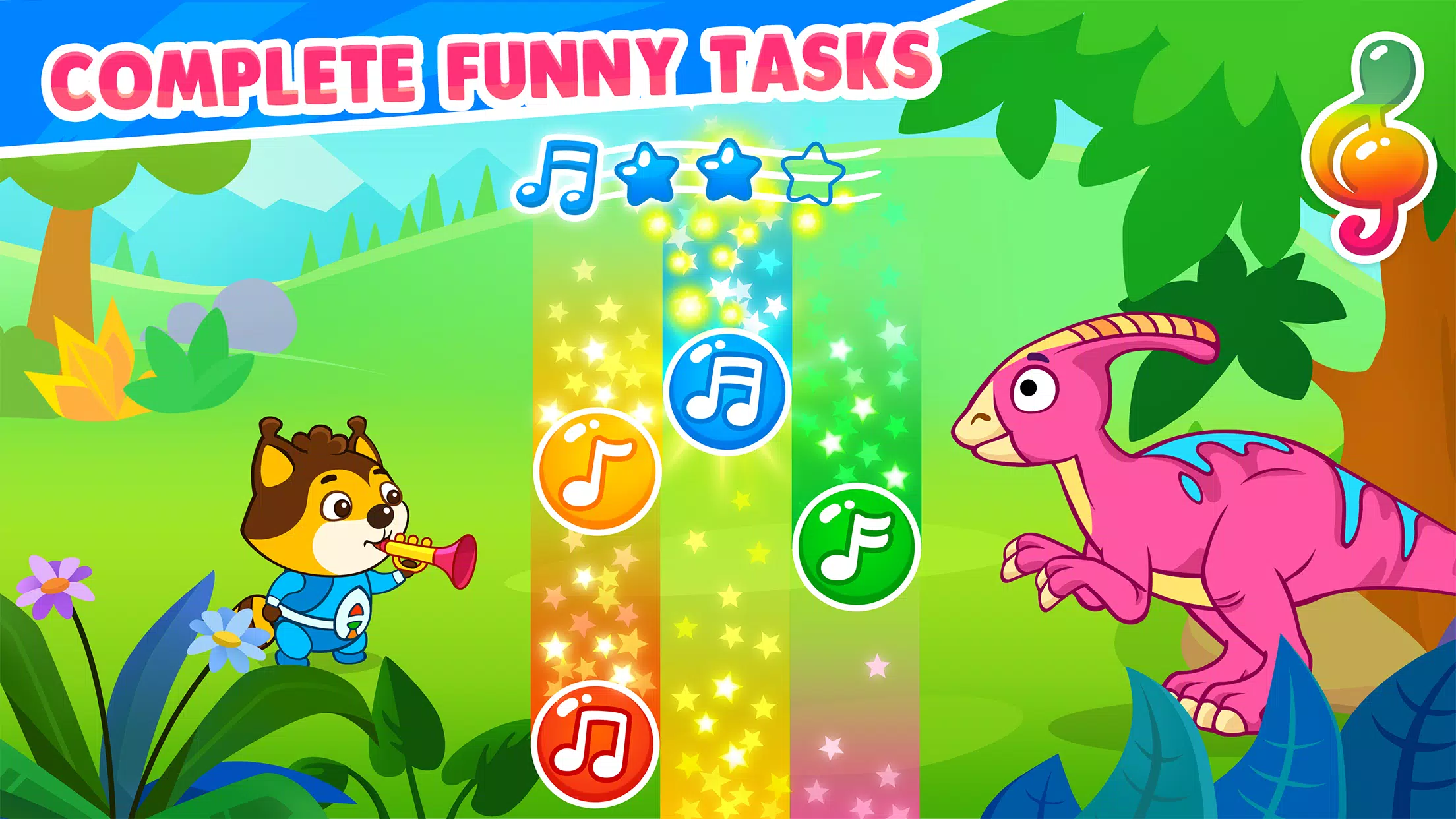 Dinosaur games for toddlers 螢幕截圖 2