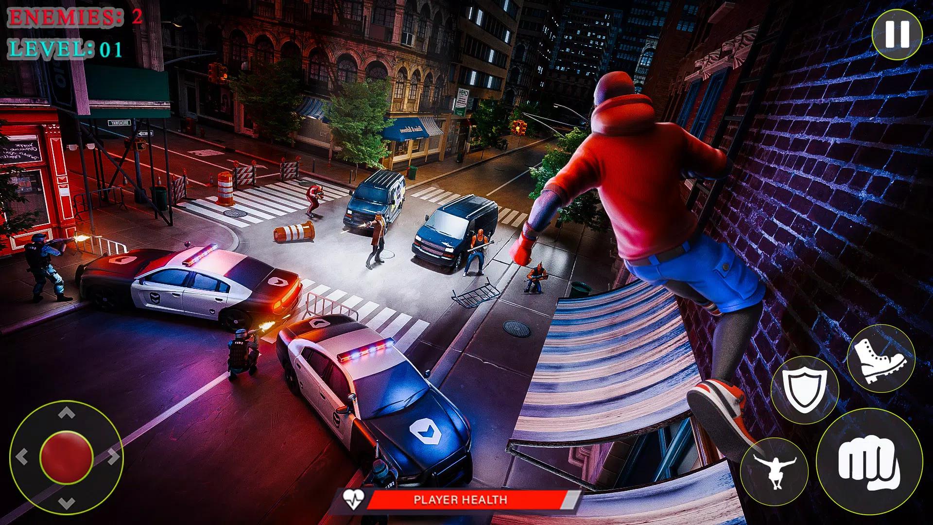 Spider Fighter Hero Man 3d Capture d'écran 2