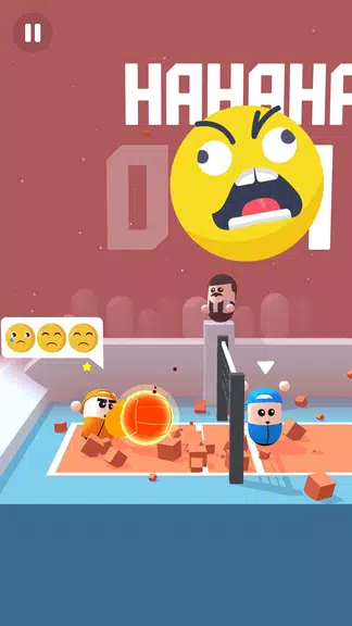 Volleyball Game - Volley Beans スクリーンショット 2