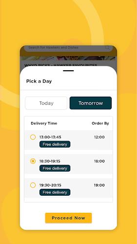 WhyQ Shiok Hawker Delivery 螢幕截圖 2