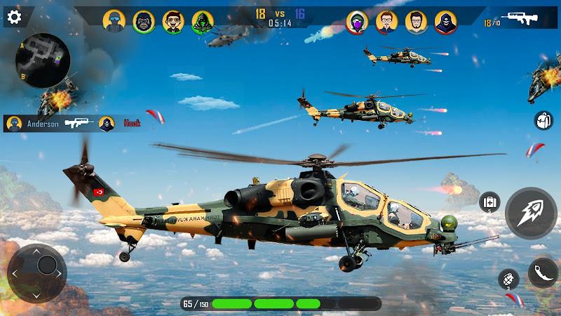 Gunship Air Combat Skyfighter Ekran Görüntüsü 1