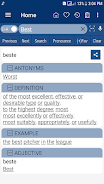 English Afrikaans Dictionary 螢幕截圖 0
