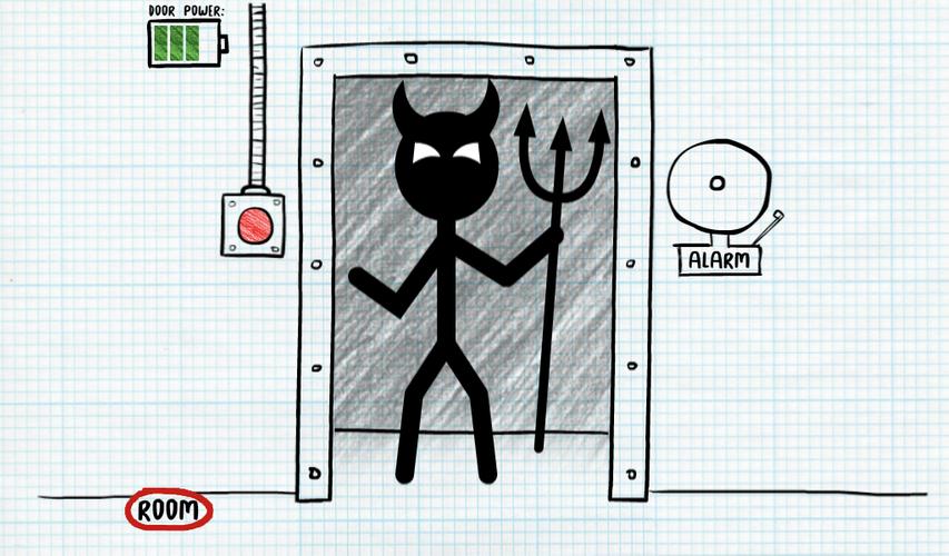 Stickman Five Nights Survival Ekran Görüntüsü 2