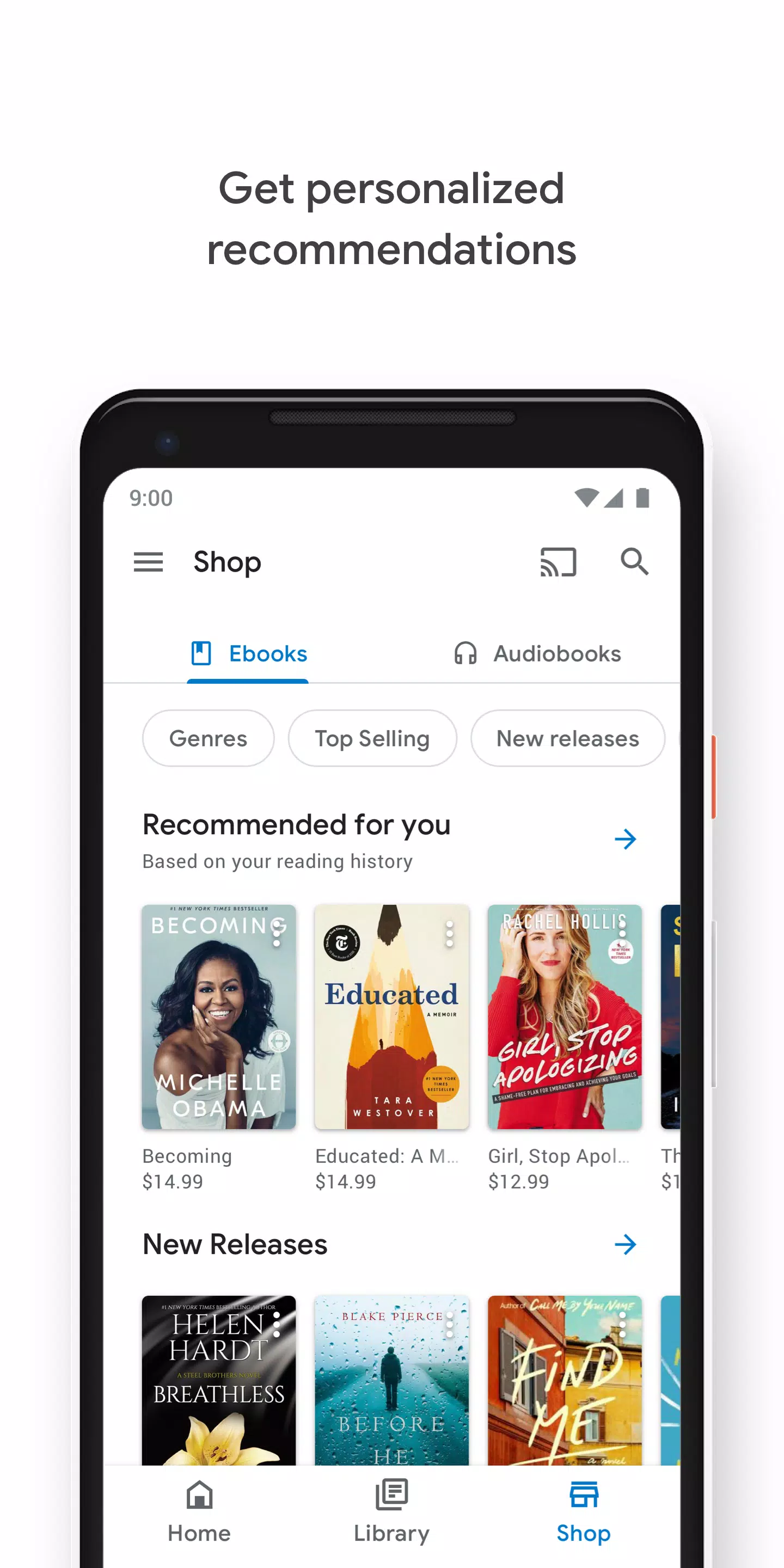 Google Play Books Ảnh chụp màn hình 0