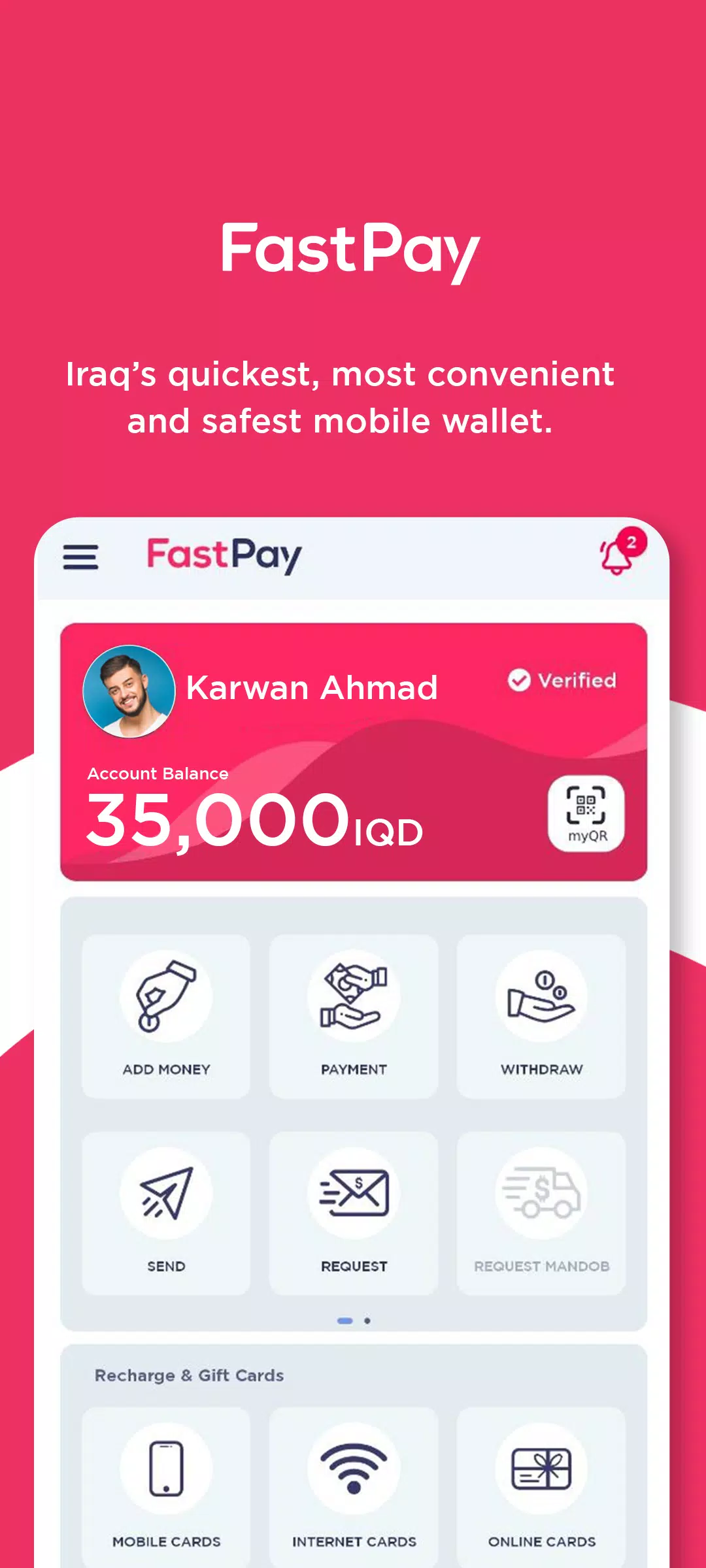 FastPay Wallet Ekran Görüntüsü 0